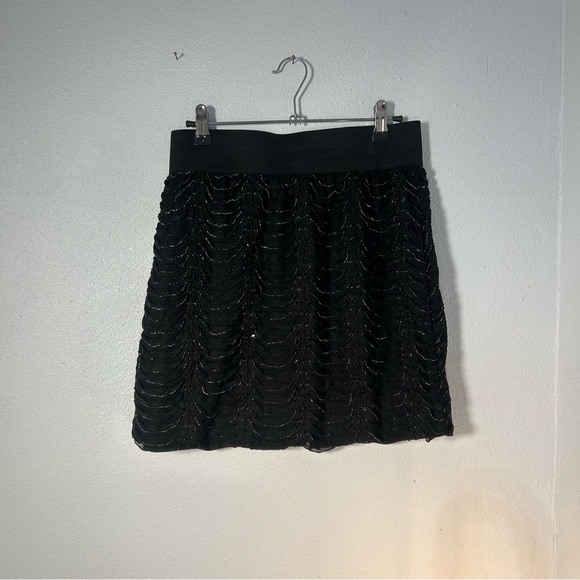 Black Sequin Skirt from Maurice’s - Picture 1 of 3